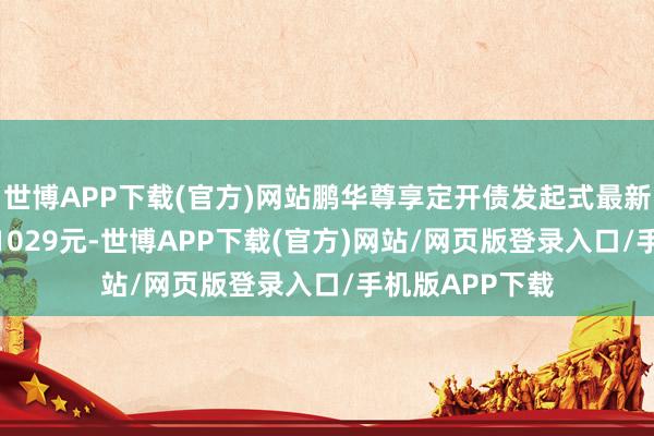 世博APP下载(官方)网站鹏华尊享定开债发起式最新单元净值为1.1029元-世博APP下载(官方)网站/网页版登录入口/手机版APP下载