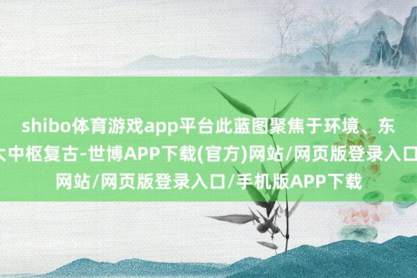 shibo体育游戏app平台此蓝图聚焦于环境、东谈主才和行业三大中枢复古-世博APP下载(官方)网站/网页版登录入口/手机版APP下载